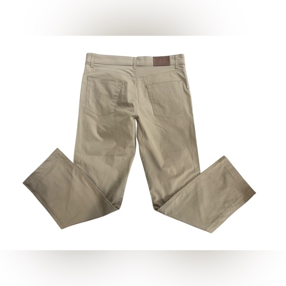 NWOT LUCIANO BARBERA Khaki COTTON Blend CHINO Pants Trousers EU-48 W-30" - Picture 8 of 10